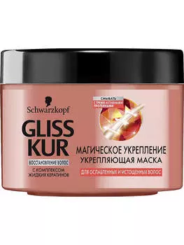 Маска Gliss kur 300мл магическое укрепление