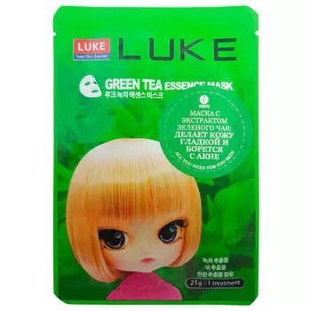 Маска Luke 21г с экстрактом зеленого чая