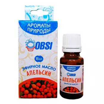 Масло эфирное OBSI 15мл апельсин бм064