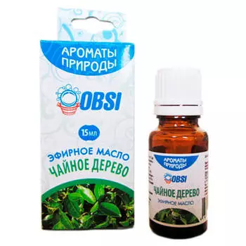 Масло эфирное OBSI 15мл чайное дерево бм075