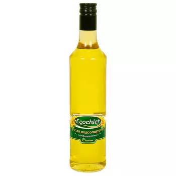 Масло Ecochief 500мл подсолнечное нерафинированное