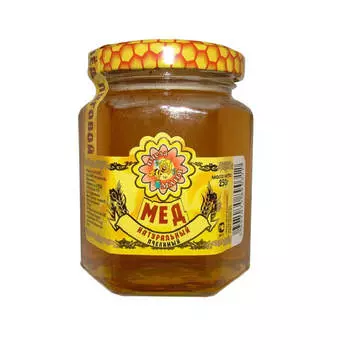 Мед натуральный цветочный пчела Маня 250г