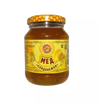 Мед Пчела маня 350г сладкоежка ст/б