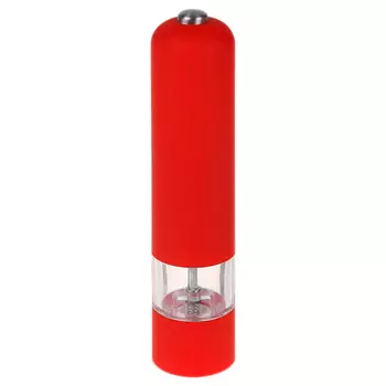 Мельница для специй электрическая КХР 22*5,2см красная mg708