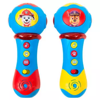 Микрофон щенячий патруль музыкальный с усилителем