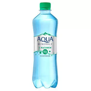 Минеральная вода Aqua Minerale актив 0,5л магний негаз пэт