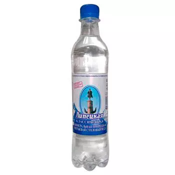 Минеральная вода Липецкая 0,5л негаз пл/б Липецкпиво