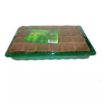 Минипарник 24 ячейки 2 вставки 12 ячеек+торфяные кассеты