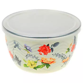 Миска 1,7л Metrot вальс цветов б/уп