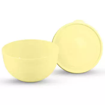 Миска 3л Полимербыт Line+крышка 4359700