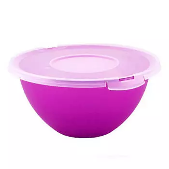 Миска с крышкой 4л Полимербыт 4335701