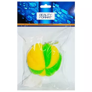 Мочалка Бьюти формат синтетическая 58514