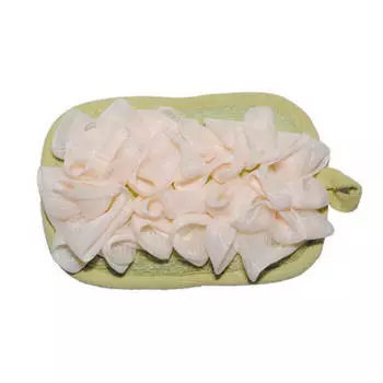 Мочалка бьюти стайл бамбук двойная 58773в