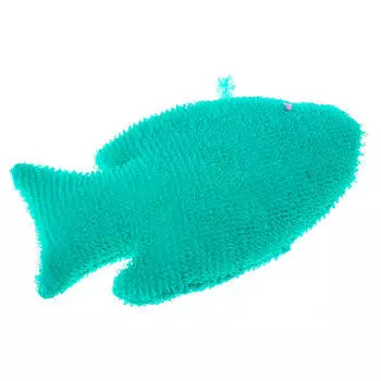 Мочалка банная рыбка 15,5см 5108-3080