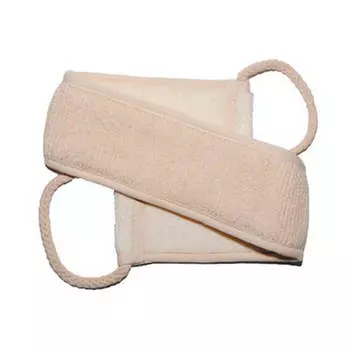 Мочалка Beauty Style длинная с ручками светлая 58710