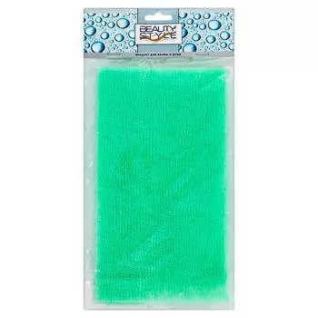 Мочалка-полотенце Beauty Style синтетическая скрабирующая японская серия 45597-4009