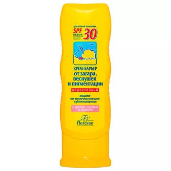 Молочко для загара флоресан 125 мл ф25 водостойкое