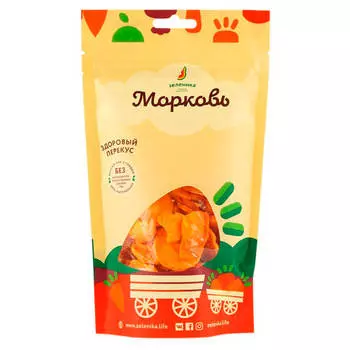 Морковь сушеная зеленика 50г