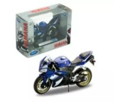 Мотоцикл велли 1:18 ямаха 12806 p