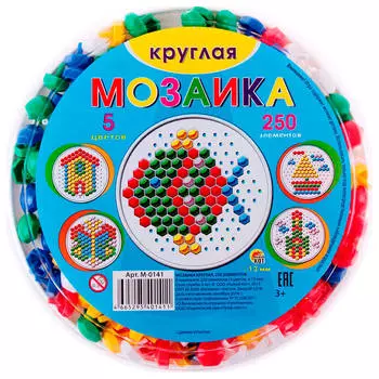 Мозаика 250эл круглая м-0141