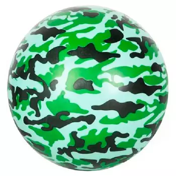 Мяч 23см хаки пвх 65гр т47164