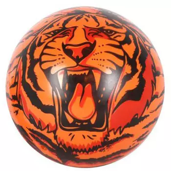 Мяч детский шензен 23см тигр/леопард т47163
