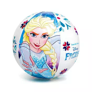 Мяч пляжный Intex 51см холодное сердце от 3 лет 1692859