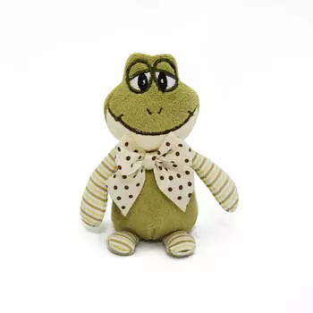 Мягкая игрушка лягушонок кваки 13см