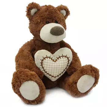 Игрушка мягкая Maxitoys мишка лавли 19см коричневый mt-mrt031311-19