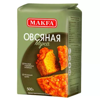 Мука MAKFA 500 г овсяная
