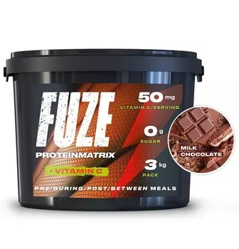Мультикомпонентный протеин фьюз 3 кг молочный шоколад ведро