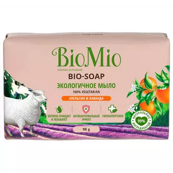 Мыло био мио 90 г апельсин, лаванда и мята