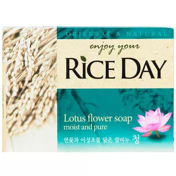 Мыло RICE DAY 100г экстракт лотоса