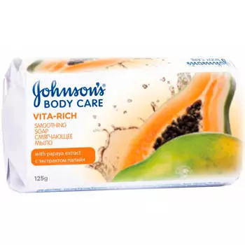 Мыло Vita-rich 125г папайя смягчающее