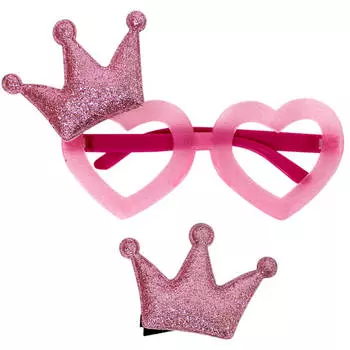 Набор аксессуаров там-там очки и заколка-корона 129