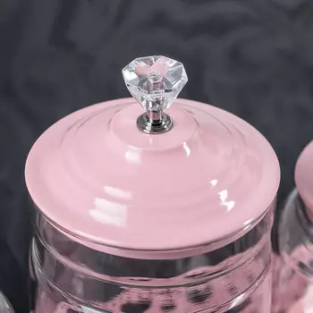 Набор банок для сыпучих продуктов 3шт Вдохновение 34*13*19,5 3889100