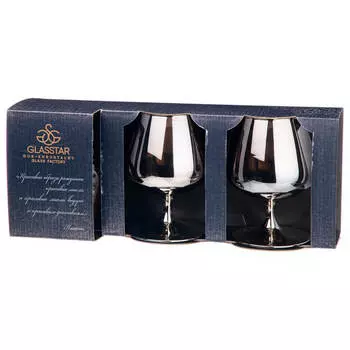 Набор бокалов для бренди 3 шт 410 мл горький шоколад 194-520