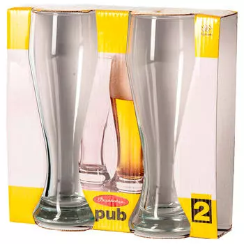 Набор бокалов для пива 415мл 2шт паб Pasabahce