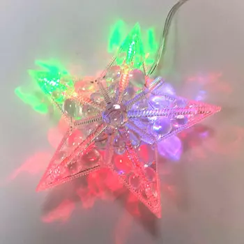 Верхушка на елку Uniel 15см разноцветный ul-00005491