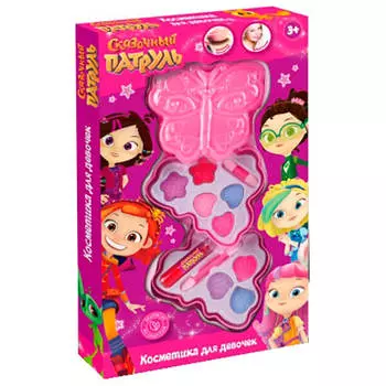 Набор детской косметики Милая леди сказочный патруль тени д/век/помада/аппликаторы 304775