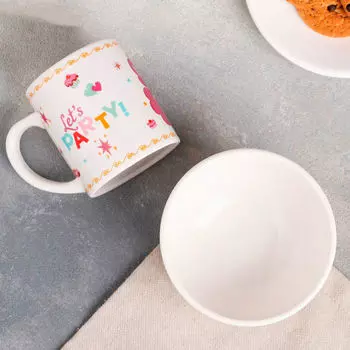 Набор детской посуды 2пр My Little Pony кружка 200мл+миска 300мл п/у