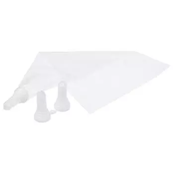 Набор для декорирования выпечки 10 мешочков+3 пластиковые насадки Marmiton 17413