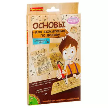 Набор для творчества Bondibon выжигание цветущий сад вв2064