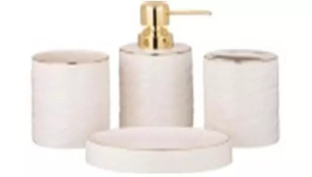 Набор для ванной комнаты 4 пр лефард 755-243