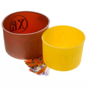 Набор форм д/выпечки куличей 2шт 1,5л 1,0л пасхальных силиконовые мармитон