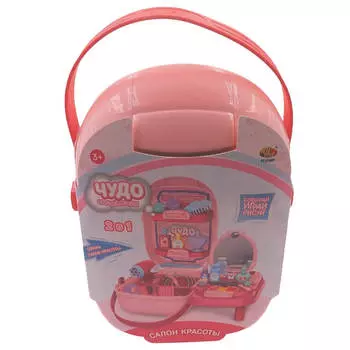 Набор игровой абтойс 2 в1 чудо-чемоданчик салон красоты 30 предметов pt-01489