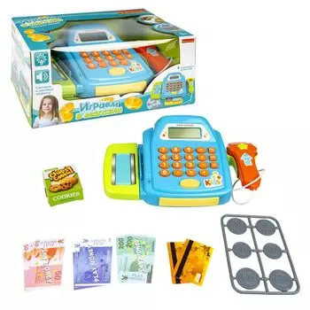 Набор игровой Bondibon магазин с кассовым аппаратом и аксессуарами вв4128