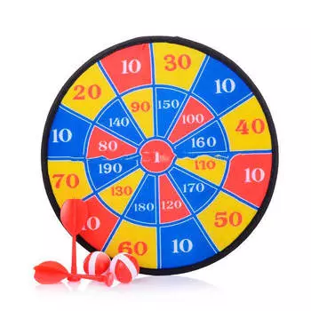 Набор игровой дартс-1 на липучке дротики/шарики си-6572