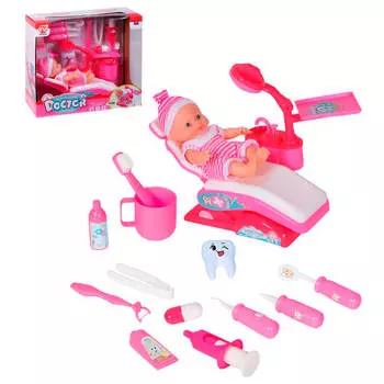 Набор игровой доктор свет в/к 36 х16 х32 см jb0209175