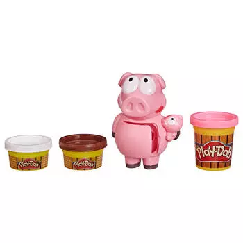 Набор игровой Hasbro Play-Doh озорные поросята f0653